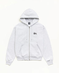 BASIC STÜSSY ZIP HOODIE