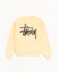 BASIC STÜSSY CREW GARMENT DYED