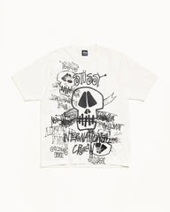 SKULLS TEE PIGMENT DYED
