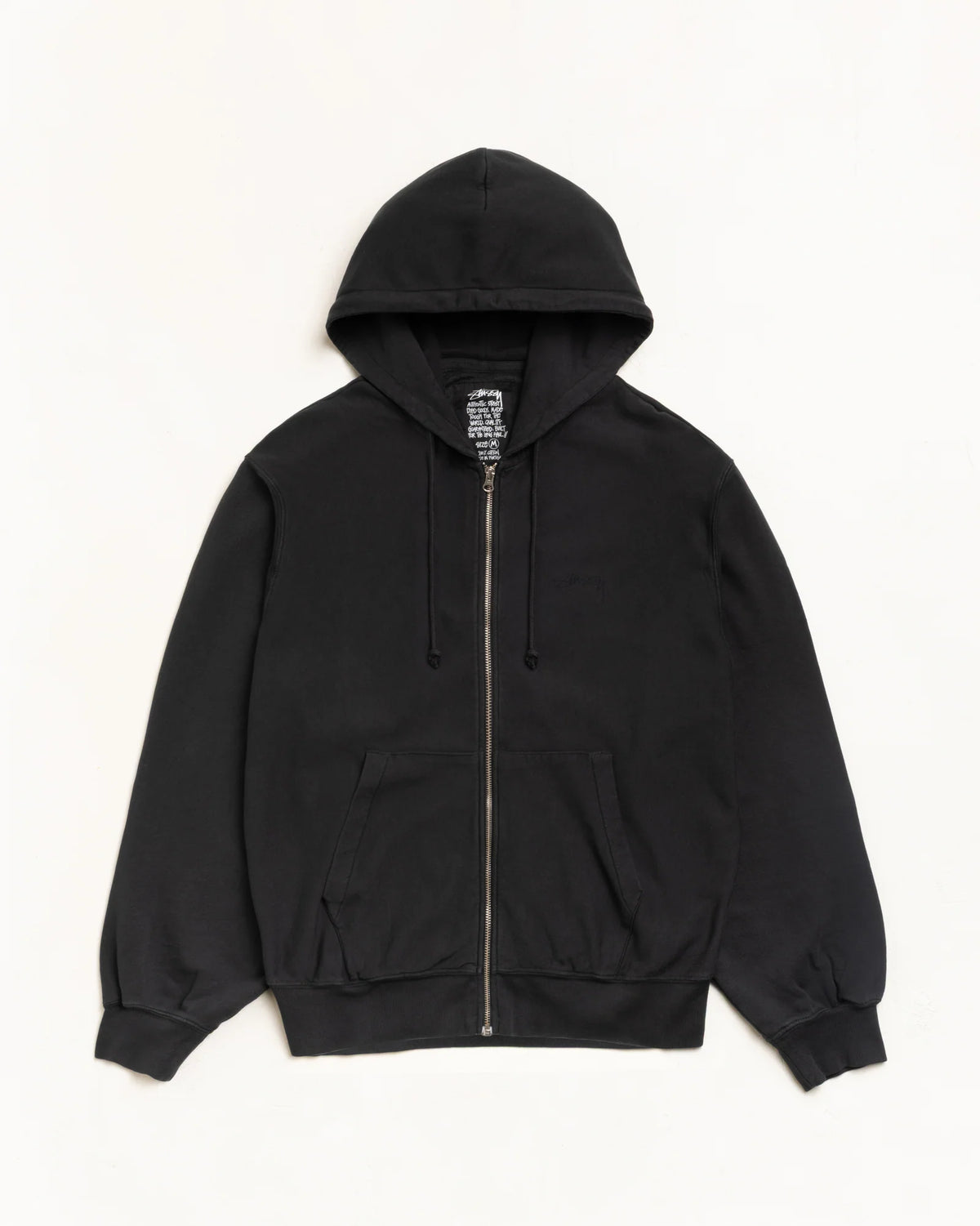 LIGHTWEIGHT TERRY ZIP HOODIE
