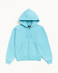 BASIC DIAMOND ZIP HOODIE