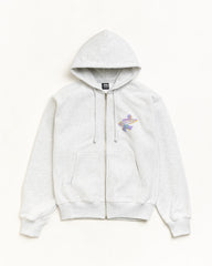 DOT SURF PUFF PRINT ZIP HOODIE