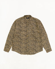 ANIMAL PRINT FLANNEL SHIRT